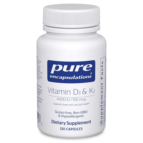 Vitamina D3 + K2 (4.000 UI/100 mcg) – 120 Cápsulas
