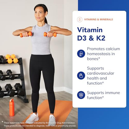 Vitamina D3 + K2 (4.000 UI/100 mcg) – 120 Cápsulas